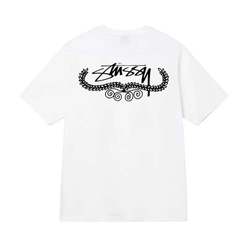Stüssy Graphic Tee USA Map Print — 白色【叶子】
