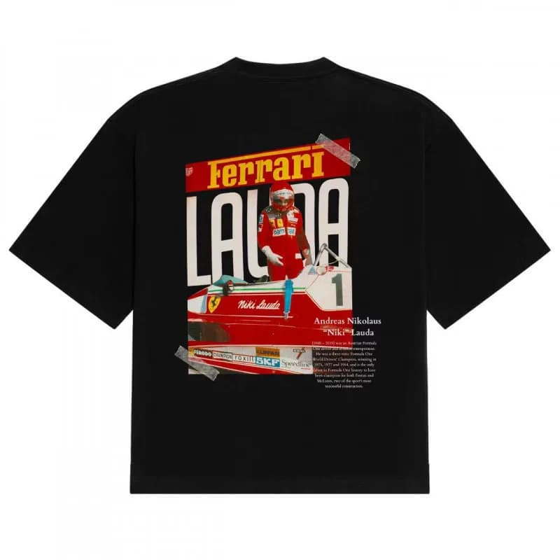 Palace Graphic T-Shirt Niki Lauda Ferrari Print