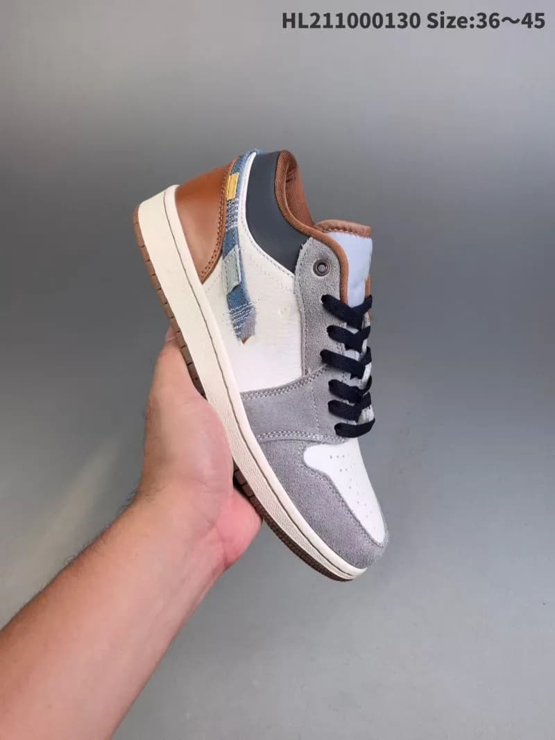 Air Jordan 1 Low Off-White Chicago — 牛仔蓝