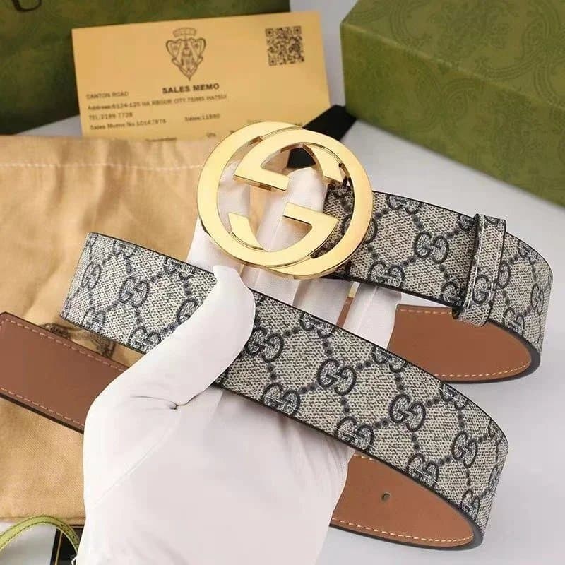 Gucci Web Belt Green Red Web — 23