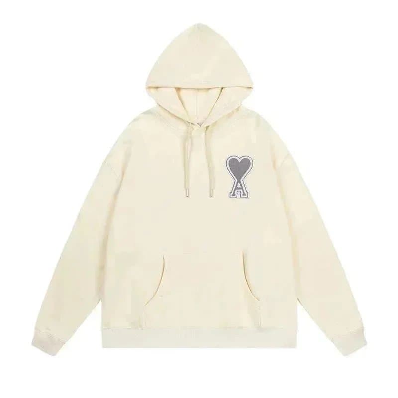 AMI Paris Hoodie Heart Logo