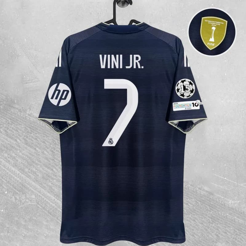 Adidas Real Madrid Away Jersey Endrick #9 — 2526 real madrid away game#7 champions league