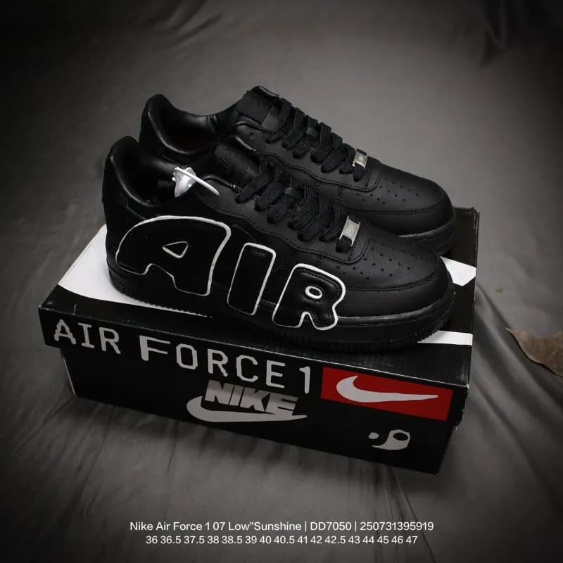 Nike Air Force 1 Low Triple Black — DC4457-001