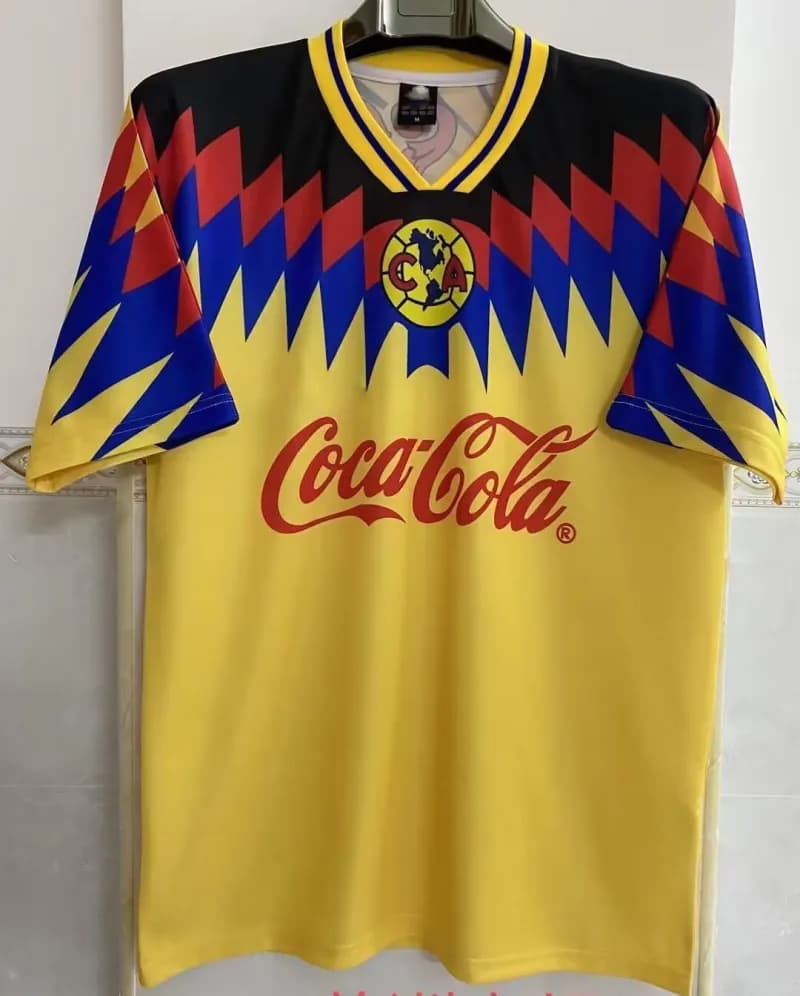 Adidas Real Madrid Training Jersey Siemens Mobile Sponsor — 1995美洲主场