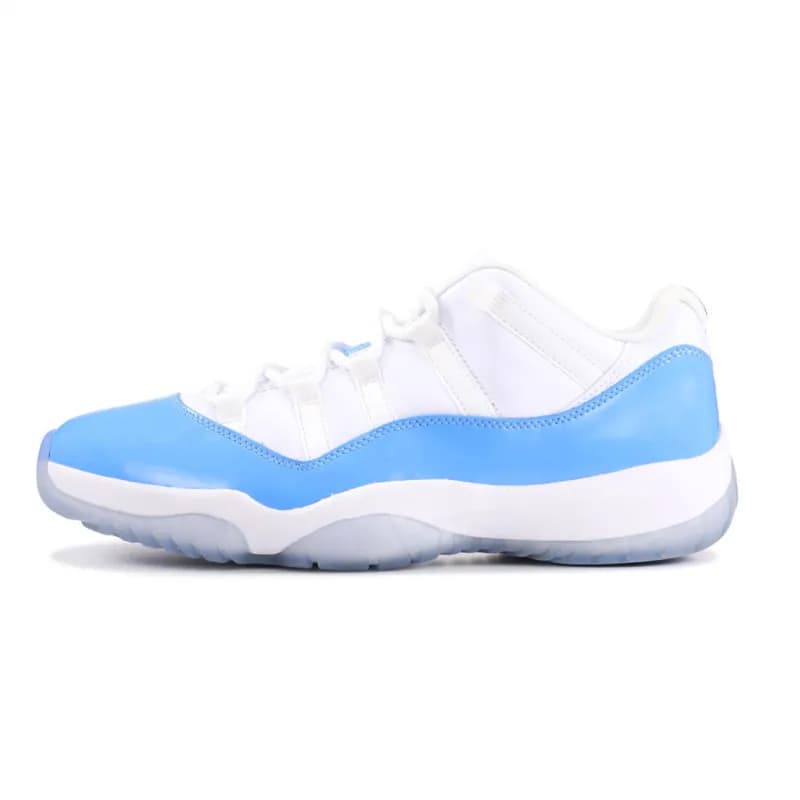Air Jordan 11 Low Cool Grey — North carolina blue