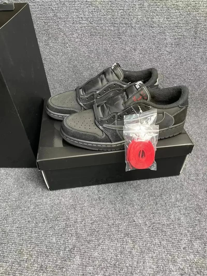 Travis Scott Air Jordan 1 Low Olive — 5.0黑