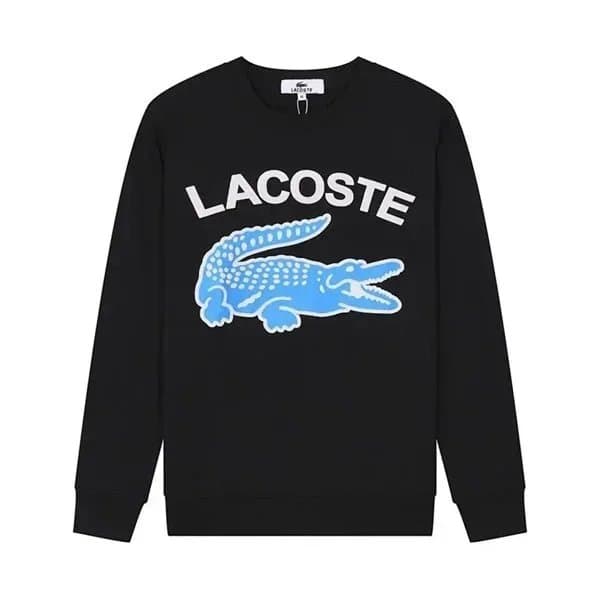 Lacoste Zip-Up Hoodie Heather Grey — ZHEY-001