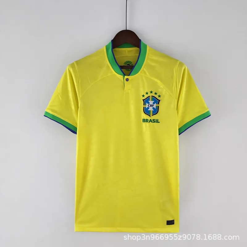 Nike Brazil Home Jersey 2022 World Cup — 2022 brazil home kit