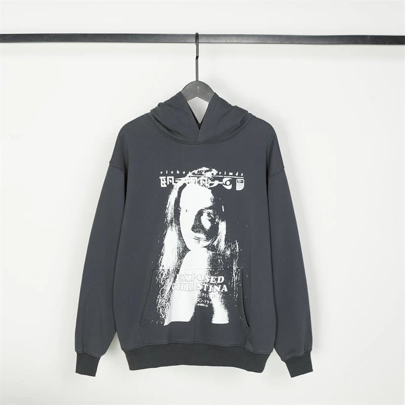 Richard Mille Hooded Sweatshirt Exposed Christina Print