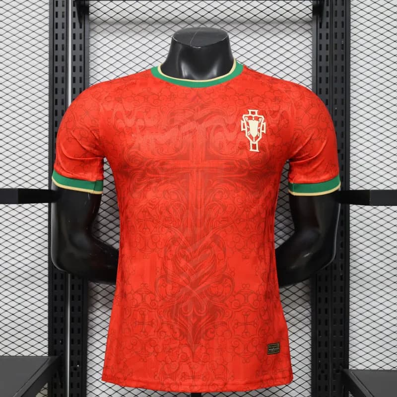 Nike Canada National Team Jersey Home — 球员 26葡萄牙x暗纹十字特别版