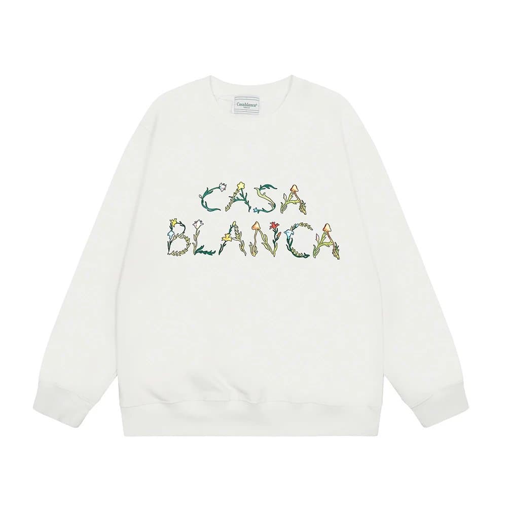 Balenciaga Cotton Sweatshirt Column Print — CB-36