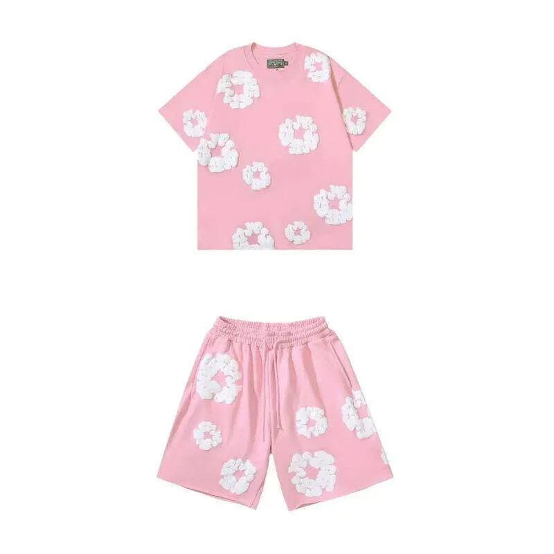 Fear of God Essentials Shorts Set Floral Appliqué