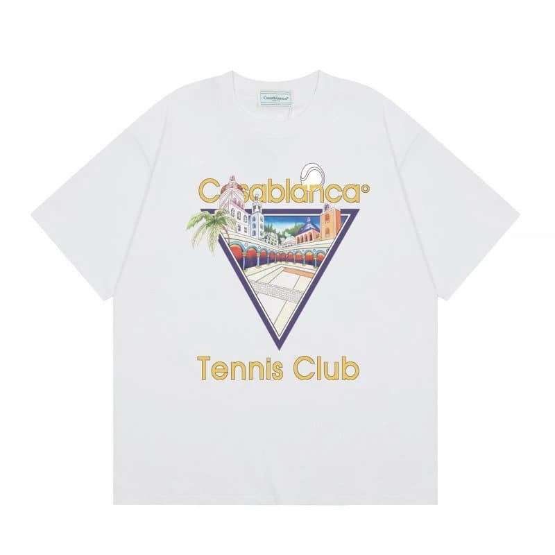 Casablanca Graphic Tee Sunset Arch Print — Y036白