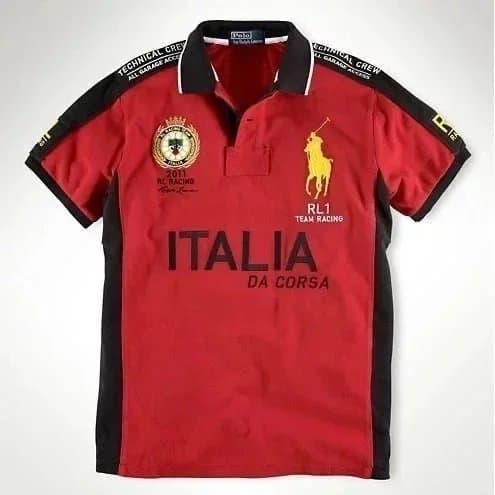 Polo Ralph Lauren Polo Shirt Italy Team Patch — 35