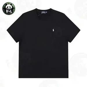 Polo Ralph Lauren Polo Tee Solid Color — 黑色+白标1