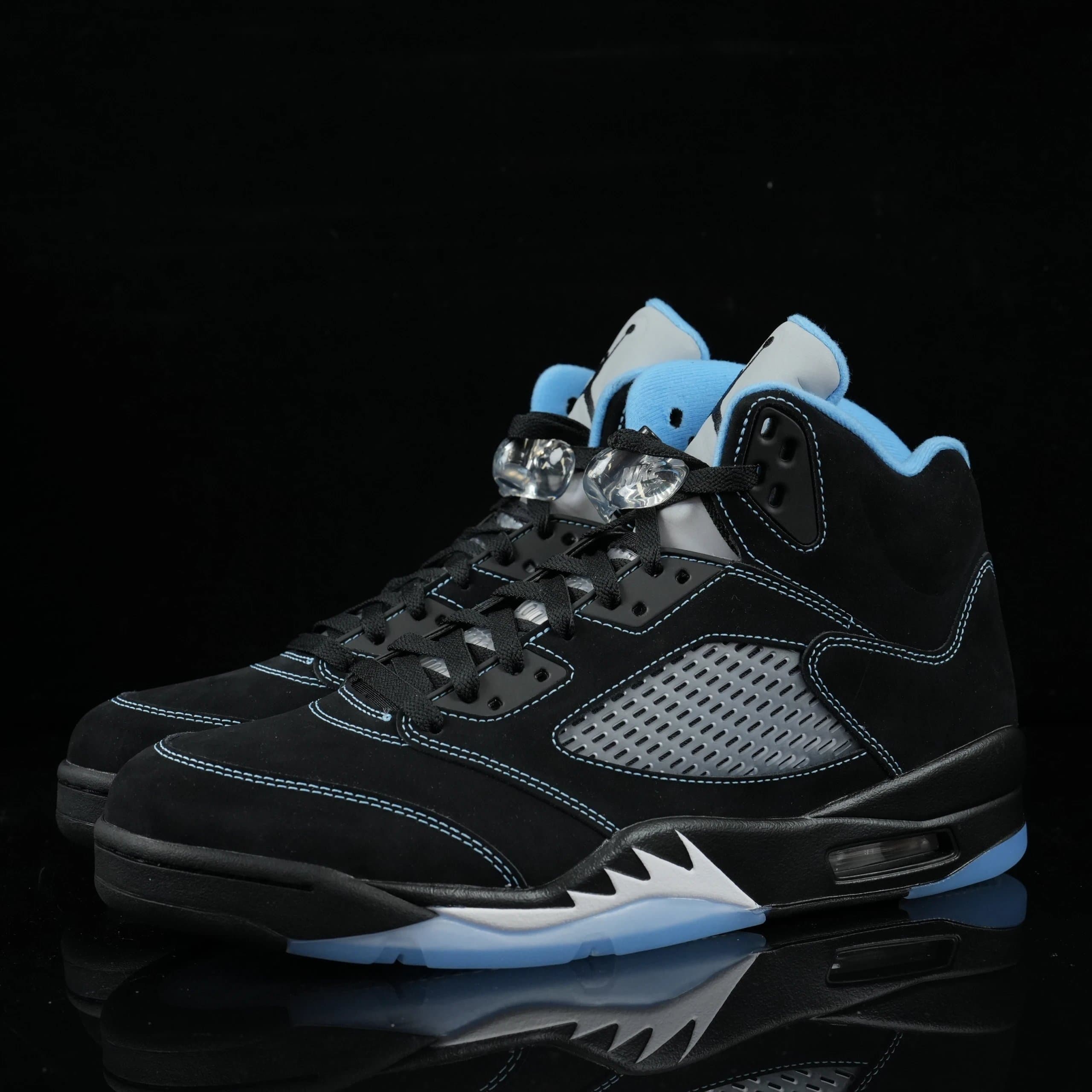 Air Jordan 5 Off-White — DD0587-008 黑北卡蓝