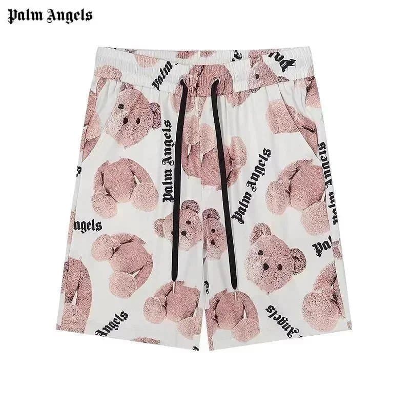 Palm Angels Logo Shorts Gothic Print — 30*High version