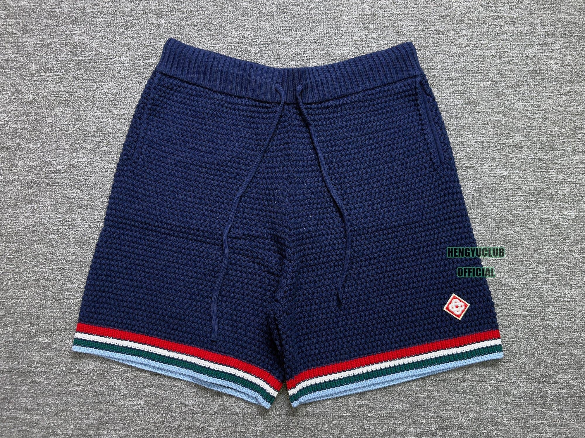 Chrome Hearts Knit Shorts Multicolor Stripe — T289