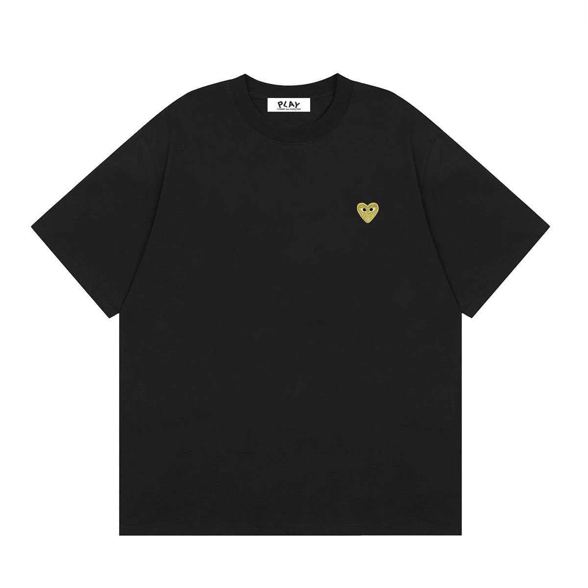Comme des Garçons Heart Tee Camo Heart — CJ50黑色
