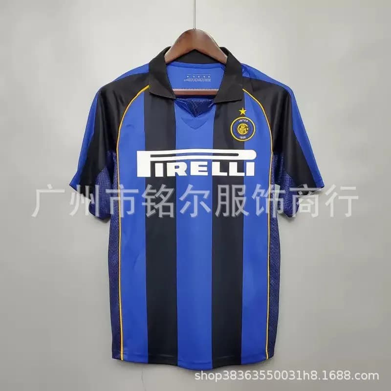 Nike Home Jersey 2009-10 Centenary Edition — 01-02国米主场