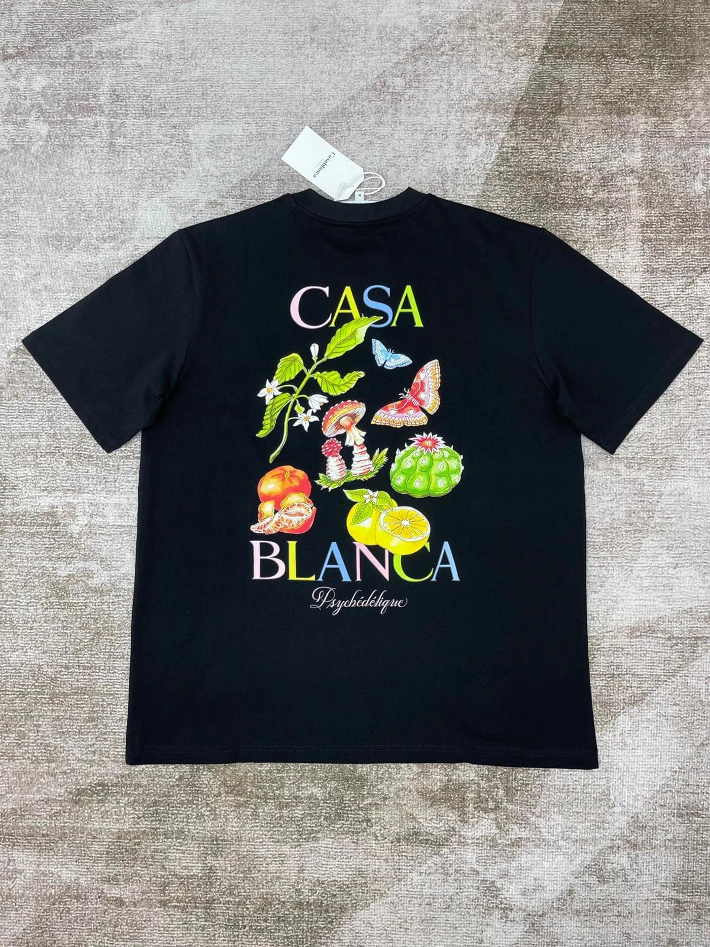 Casablanca Airways Tee Orange Plane Graphic — 黑色4