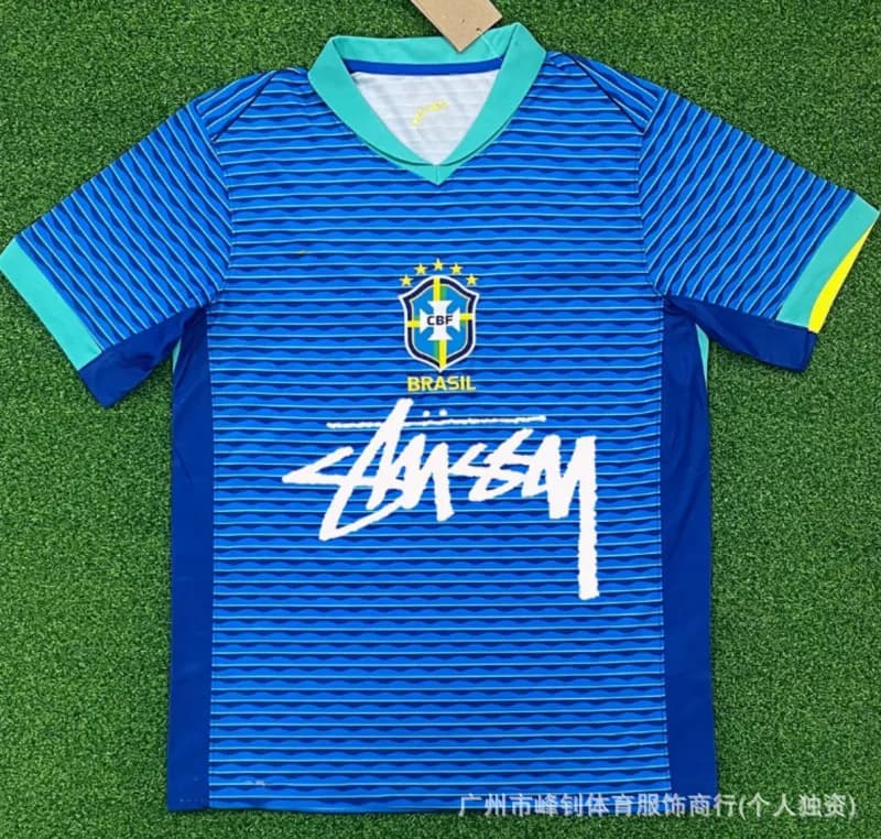 Stüssy × Nike Brazil National Team Jersey Stussy x CBF Collaboration