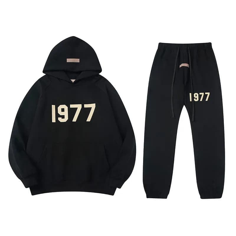 Fear of God Hoodie and Joggers Set 1977 Logo