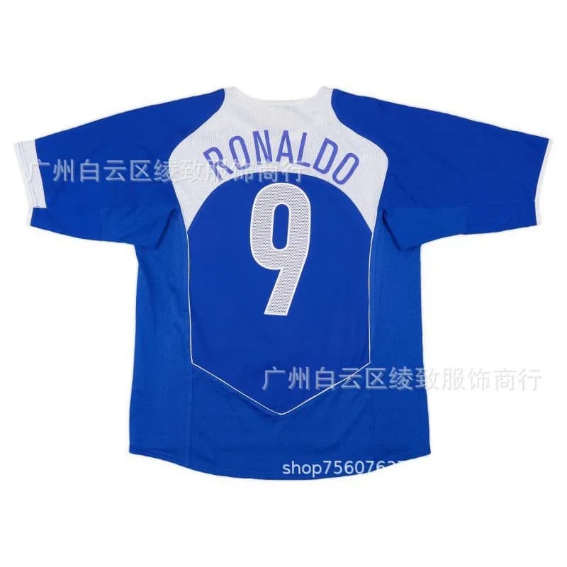 Nike Team Brasil Jersey CBF Crest — 2004客场定制9号球星