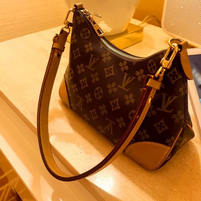 Louis Vuitton Speedy 25 Monogram Canvas — v28牛角包黄色 赠送丝巾