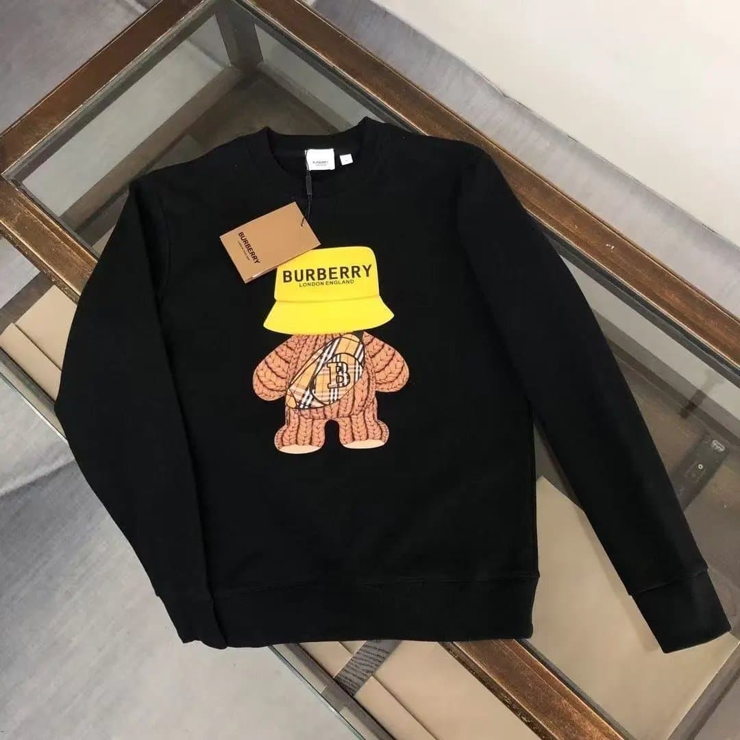 Burberry Cotton Sweatshirt Monogram Logo — 39