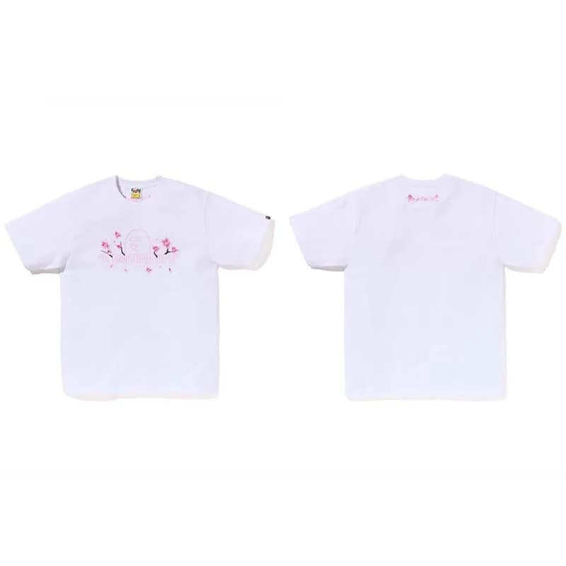 BAPE Short-Sleeve Tee Ape Head Logo — 787白色