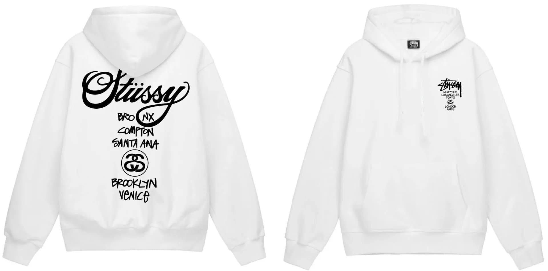 Stüssy Hooded Sweatshirt City Series