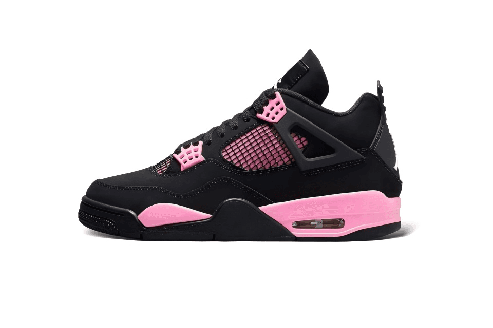 Air Jordan 4 Thunder — 36-47.5 (Message Remarks Size) · 粉红雷霆