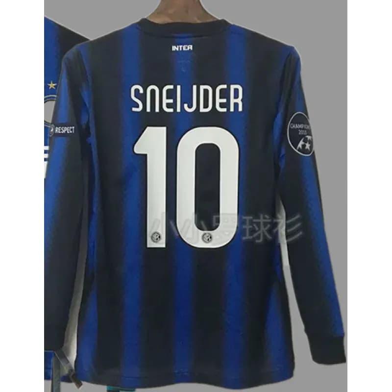 Adidas Real Madrid Away Jersey Ronaldo #7 — 0910国米主场 印10号+2臂章1胸章