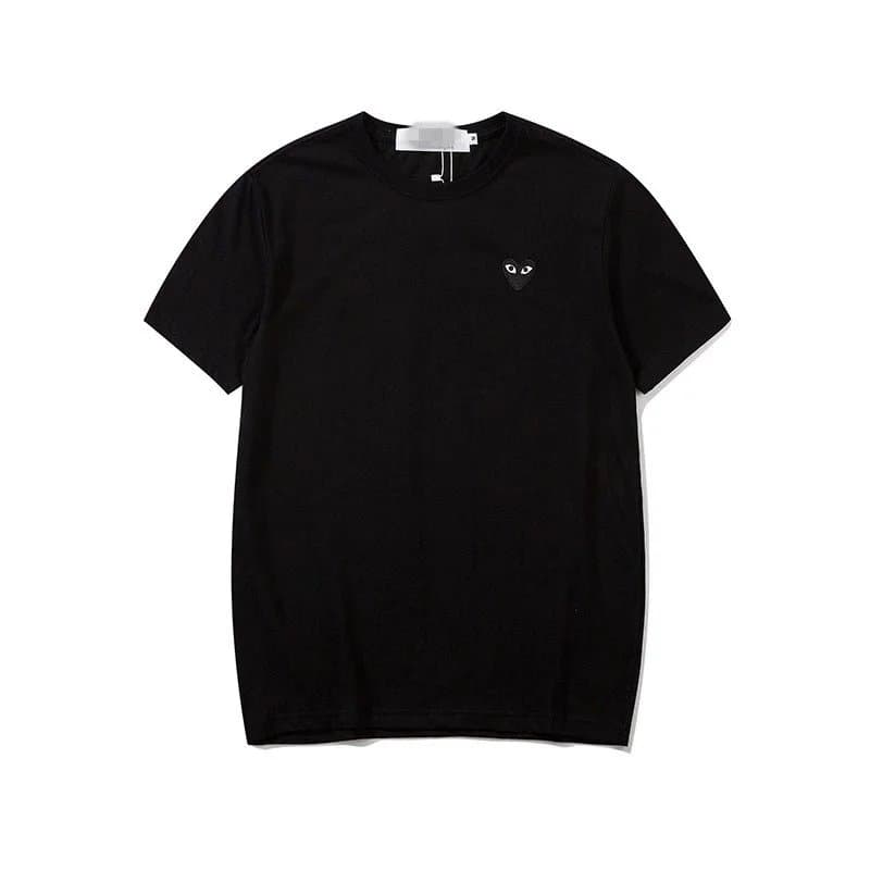 Comme des Garçons Heart Logo T-Shirt Black
