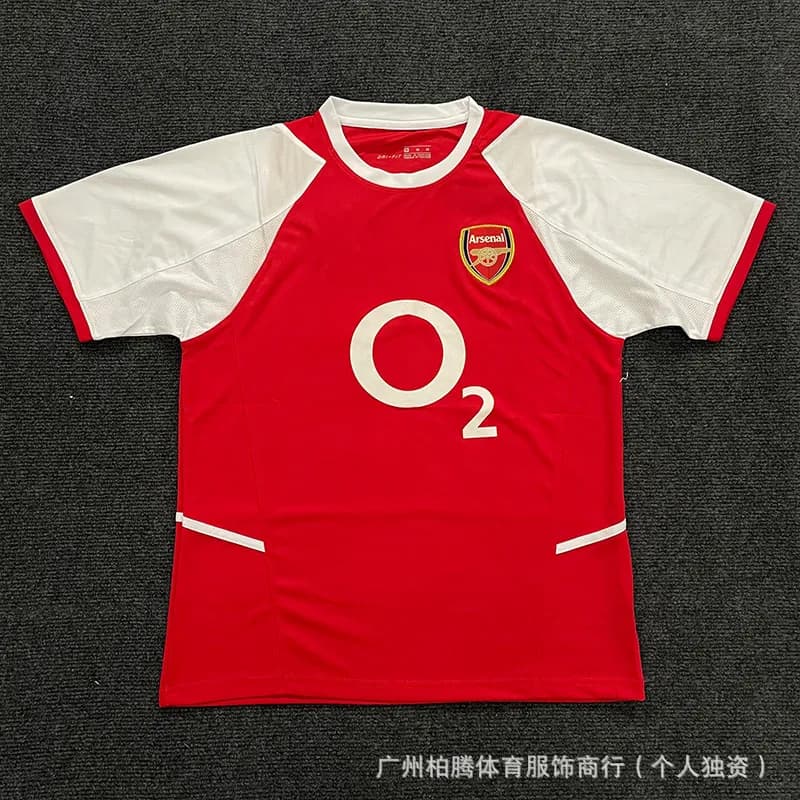 Home Jersey 2023-24 Striped — 02-04阿森纳主