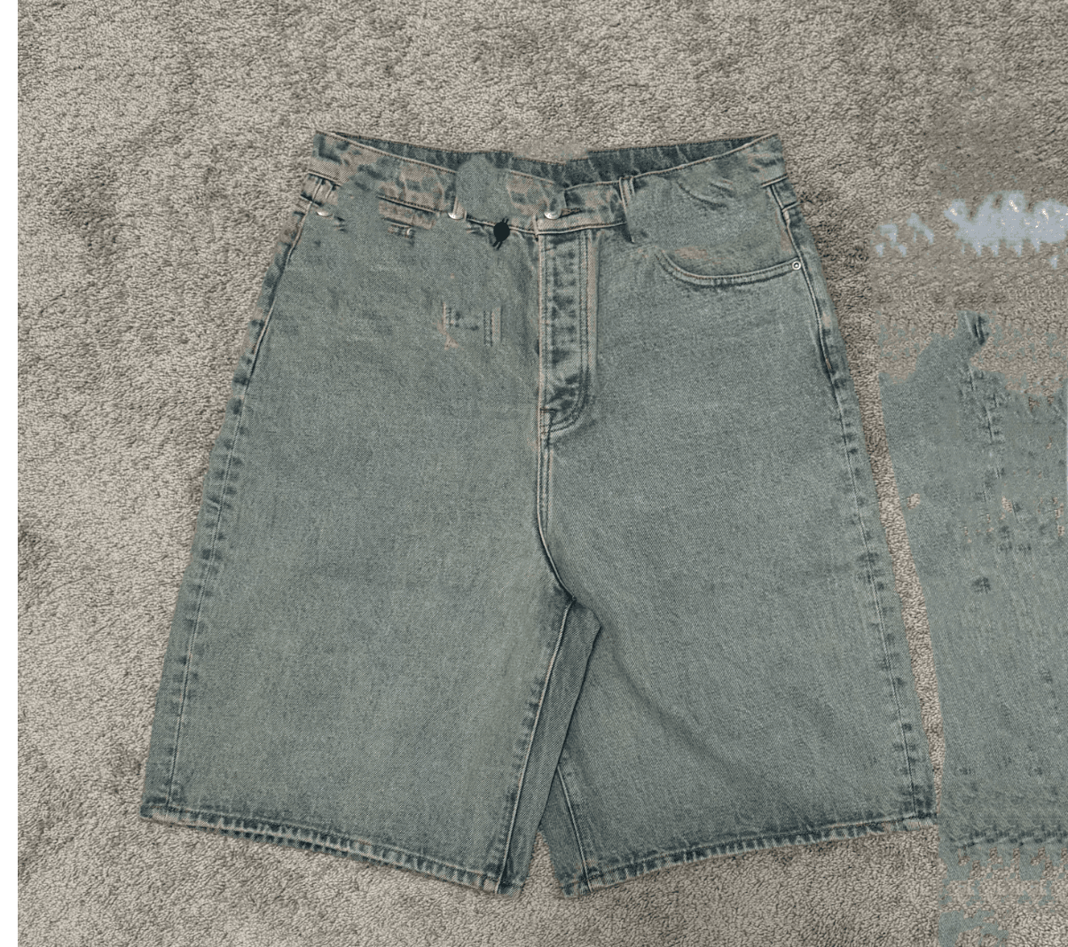 Levi's 501 Shorts Washed Denim