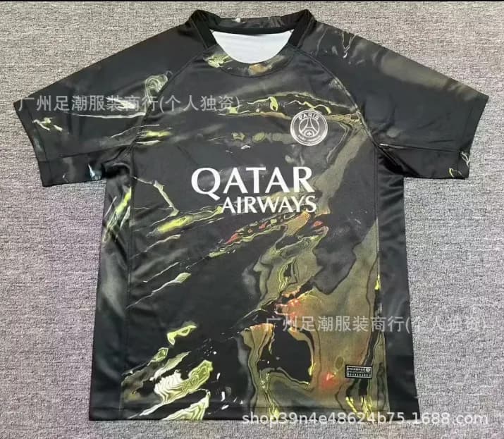 PSG Home Jersey Marbled Print