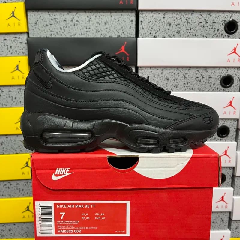 Nike Air Max 95 TT Black/Black — FB2709-005 黑白