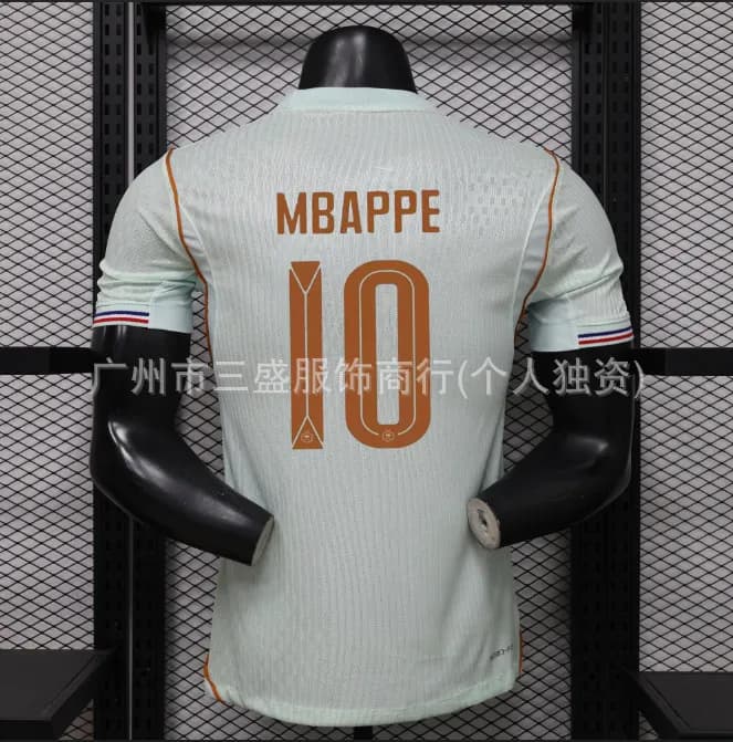 Nike Spain National Team Jersey 2024 Away — 2627法国客场球员版10号