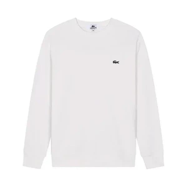 Lacoste Zip-Up Hoodie Heather Grey — ZHEY-004