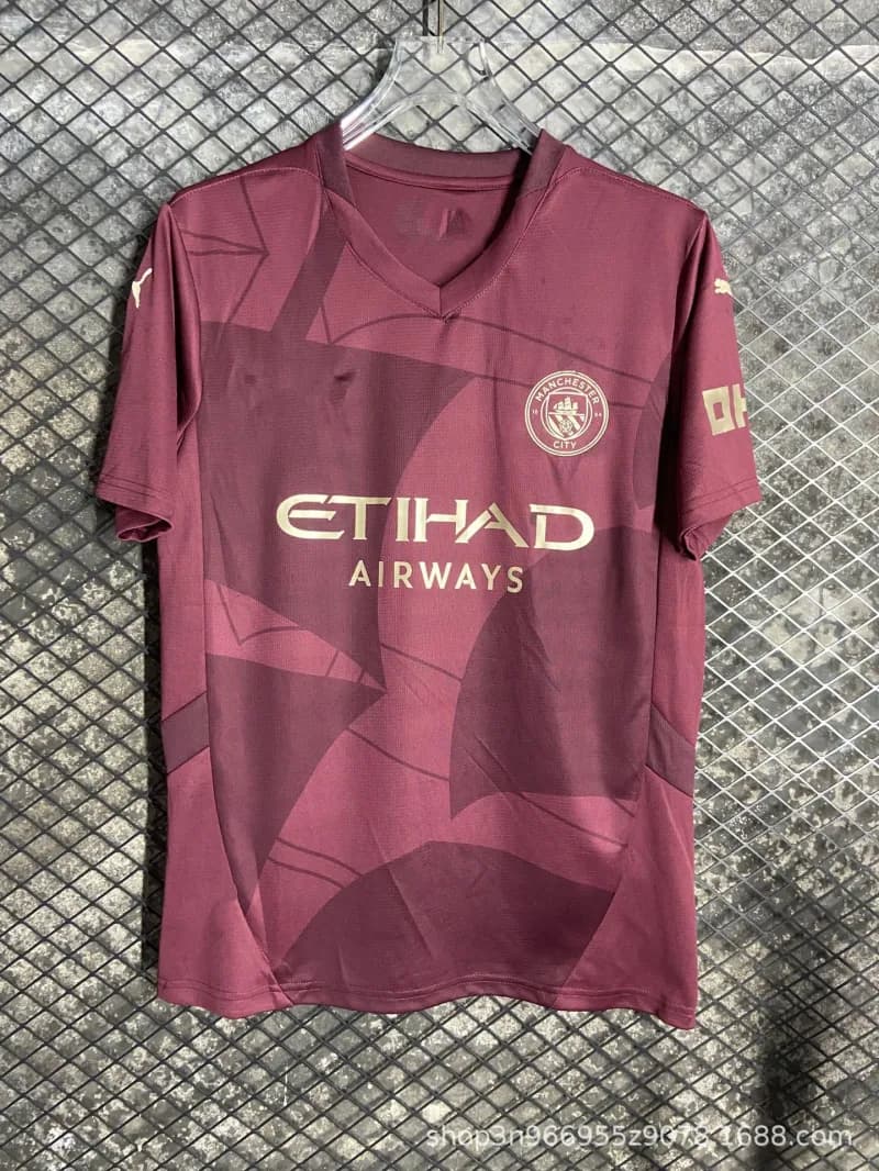 Home Jersey Betsson Sponsor — 24-25曼城二客