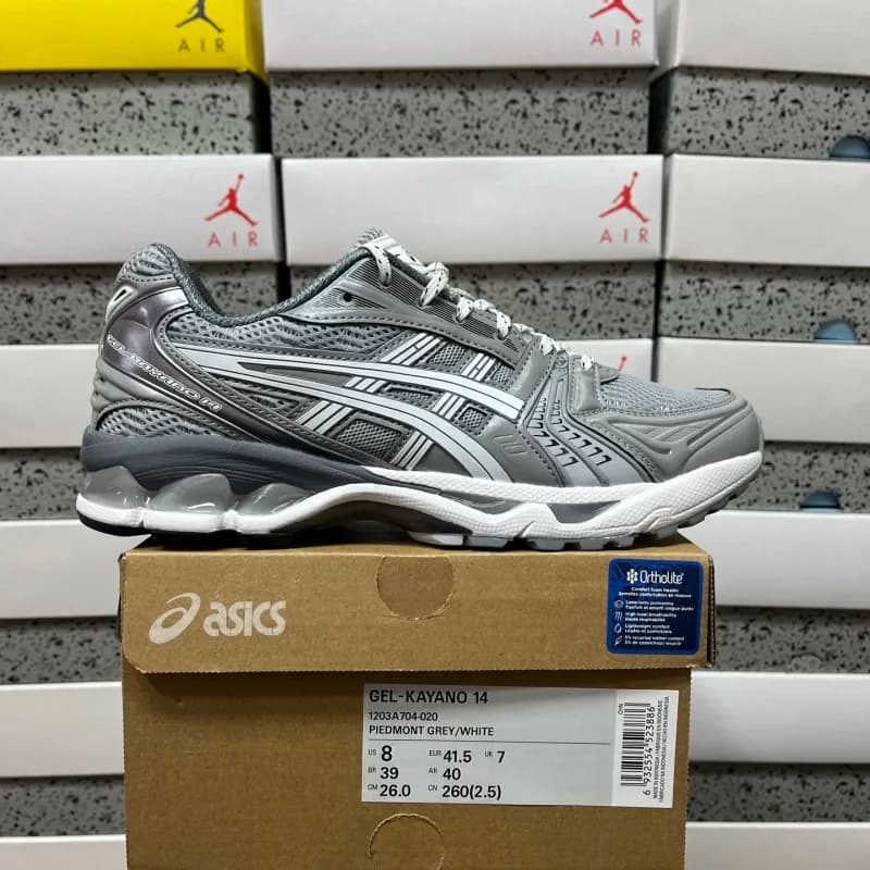 Asics GEL-KAYANO 14 Piedmont Grey/White