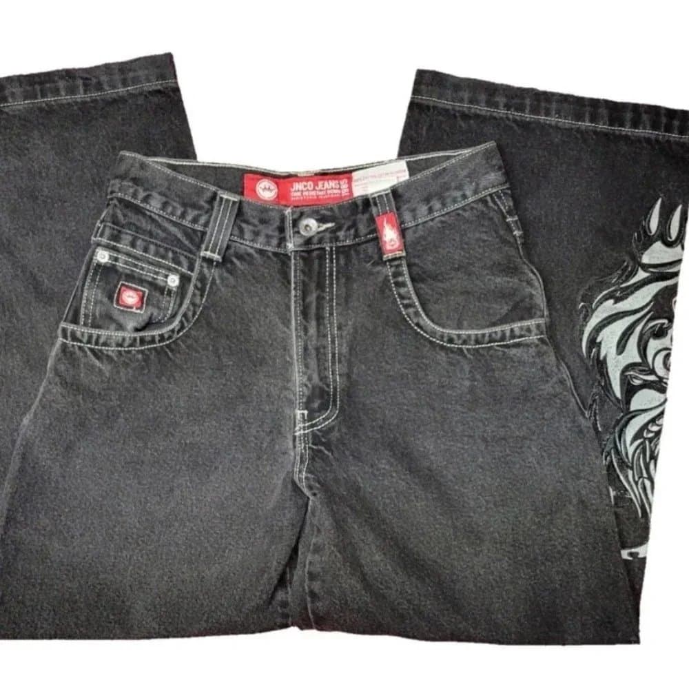 Jeans Graphic Print