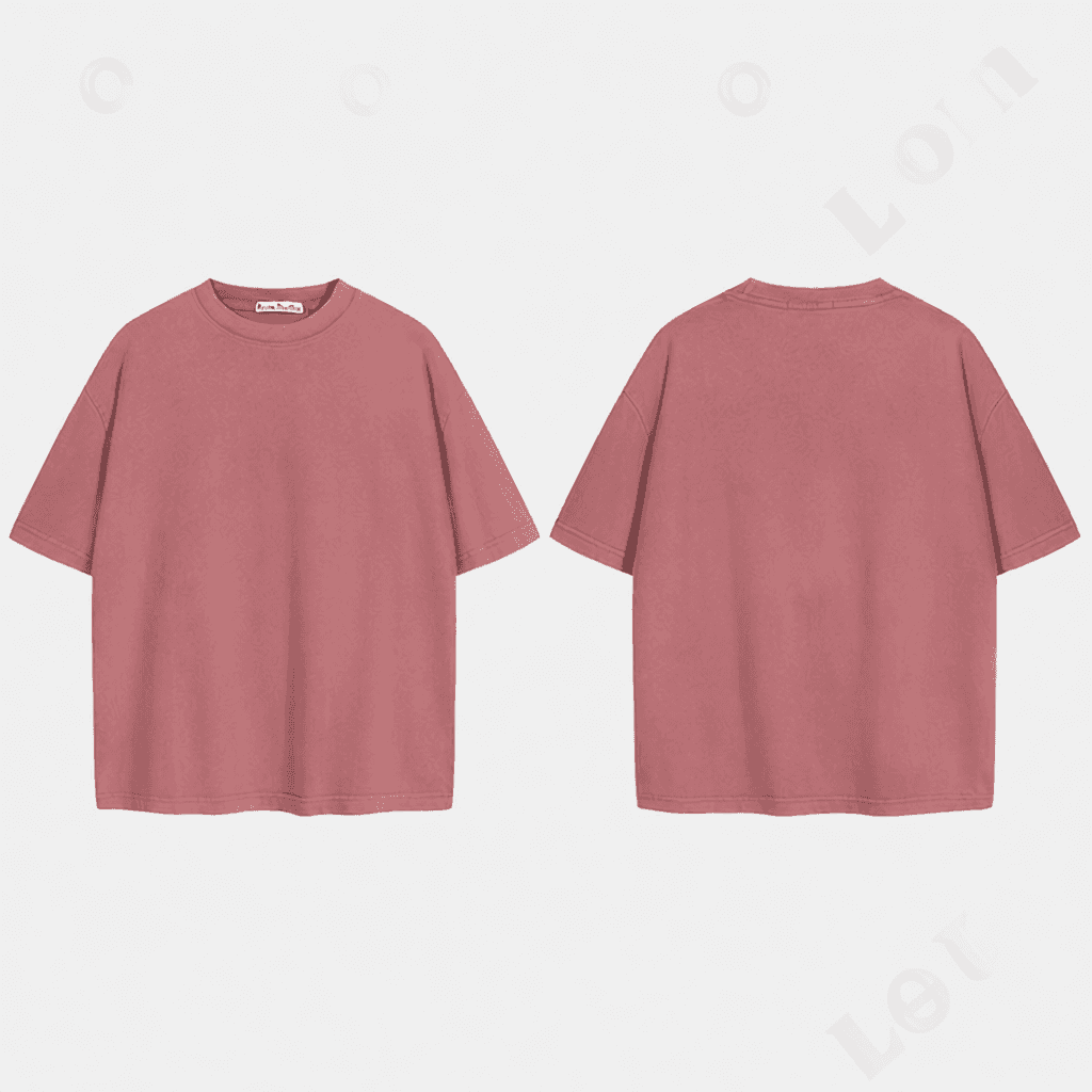 Acne Studios Logo T-Shirt Script Logo — 水洗紫(AC908040)