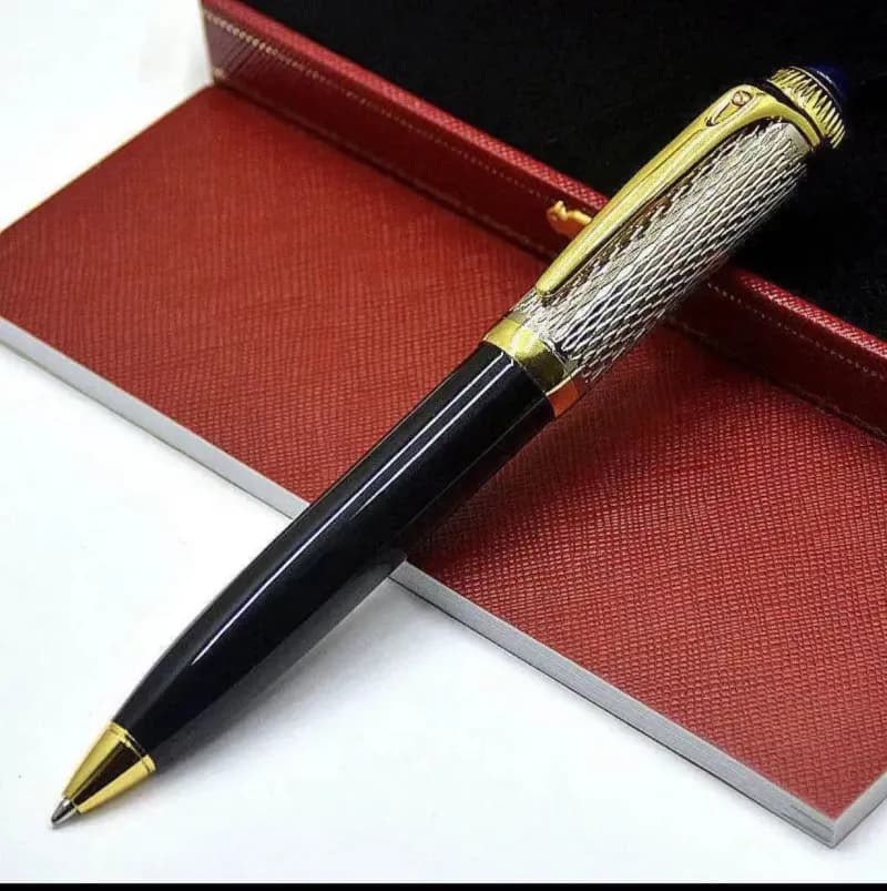 Cartier Ballpoint Pen Classic Black with Chrome Trim — 7款