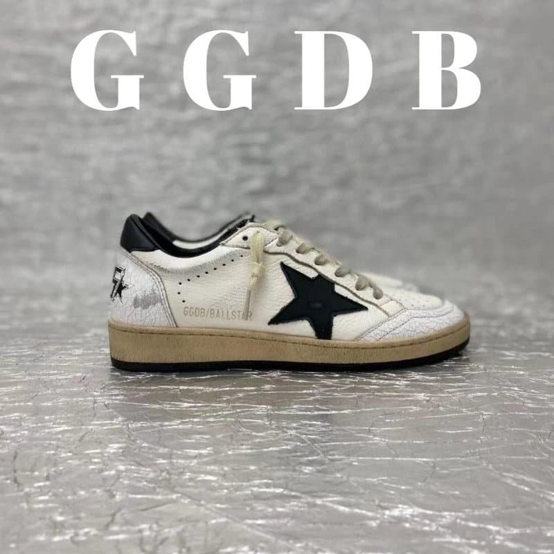 Golden Goose Super-Star Distressed Silver — #4