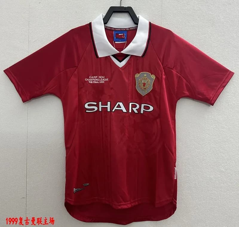 1999 Champions League Final Home Shirt Camp Nou