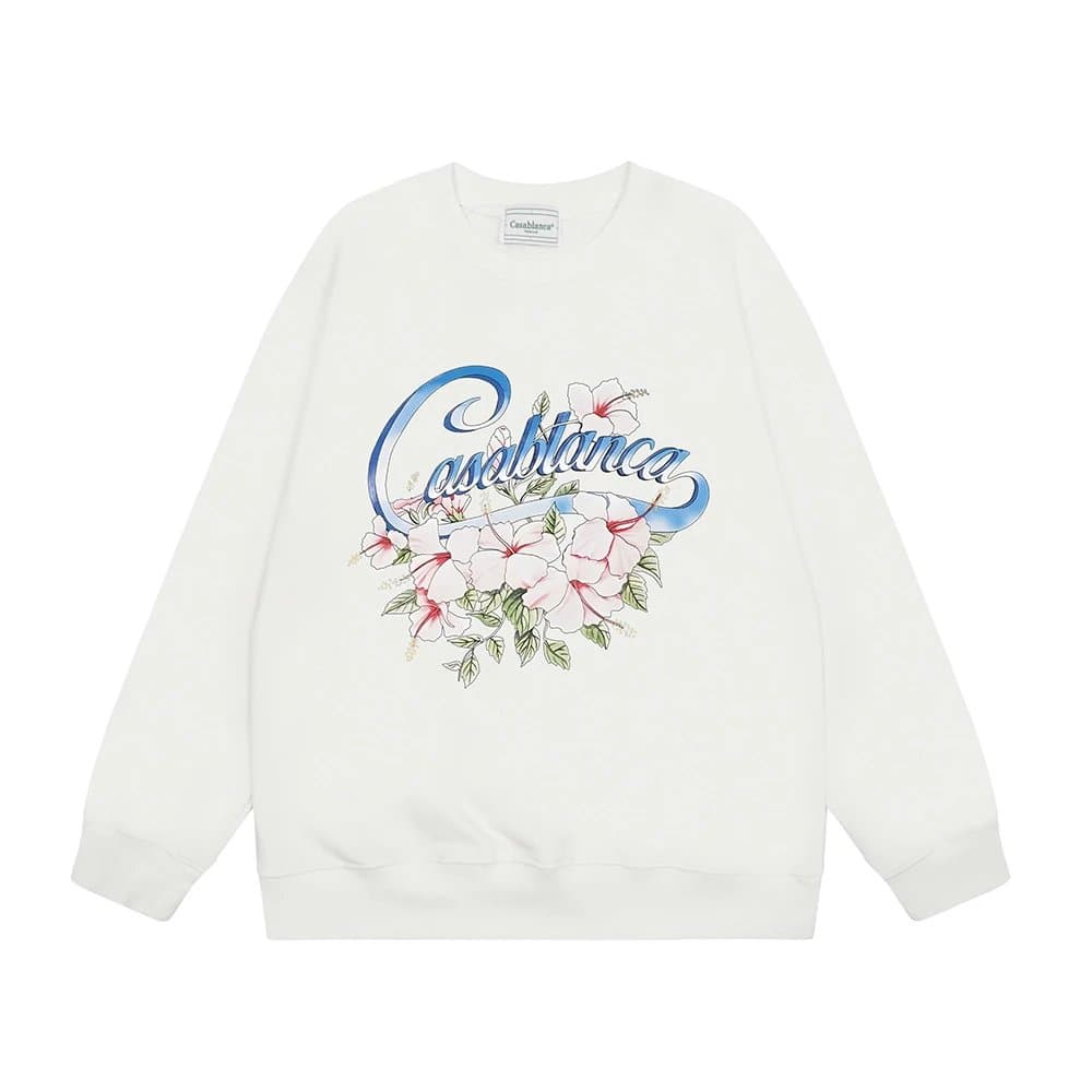 Chrome Hearts Crewneck Sweatshirt Matchbox Logo Print — 105白色