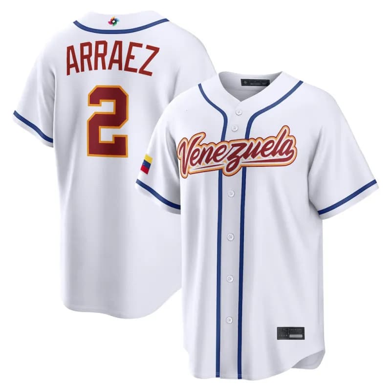 MLB Venezuela Baseball Jersey Team Venezuela